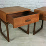 Pair of Vintage G-Plan Quadrille Bedside Tables