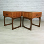Pair of Vintage G-Plan Quadrille Bedside Tables