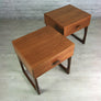 Pair of Vintage G-Plan Quadrille Bedside Tables