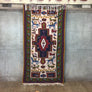 Vintage Hand Woven Aztec Rug / Runner / Tapestry / Wall Art