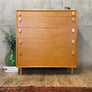 Mid Century Meredew Oak Chest of Drawers – 1803l