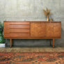 Mid Century Teak Sideboard - 1802j