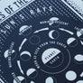 'The Phases of The Moon' screenprint by James Brown