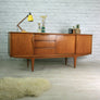 Vintage Mid Century Teak Sideboard
