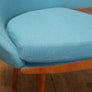 Mid Century Chippy Heath Curved Upholstered Telephone Seat - 2705i