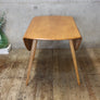Mid Century Ercol Model 384 Drop Leaf Dining Table - 1008b