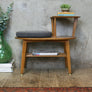 Mid Century Chippy Heath Telephone Seat – 2811i
