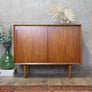 Danish Teak Media Cabinet Sideboard - 2805e2
