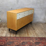 Mid Century E-Gomme China White Chest of Drawers / Sideboard - 2801e