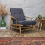 Ercol Model 442 Bergere Armchair #1 (Pair available) 2705e