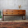 Mid Century G-Plan Quadrille Teak Chest of Drawers / Sideboard - 0402l