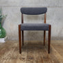 Pair of (X2) Mid Century Upholstered Dining Chairs - 2201c