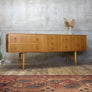 Mid Century Oak Meredew Sideboard / Chest ofDrawers - 0610d