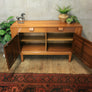 Small Mid Century Walnut Sideboard - 0707d