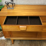 Small Mid Century Walnut Sideboard - 0707d