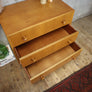 Mid Century Oak Meredew Chest of Drawers - 1602b