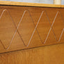Mid Century Oak Chest of Drawers / Bedside Table 1 (One of a pair) - 0411b