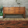 Rare Walnut Uniflex Sideboard / Drawers – 1401g