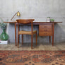 Mid Century Teak Arne Vodder Extending Desk - 2304j