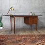 Mid Century Teak Arne Vodder Extending Desk - 2304j