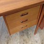 Mid Century Teak Arne Vodder Extending Desk - 2304j