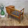 Mid Century Chippy Heath Telephone Seat - 1706e