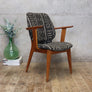 mid_century_teak_danish_thonet_mudcloth_tribal_boho_armchair_desk_chair