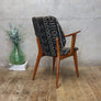 mid_century_teak_danish_thonet_mudcloth_tribal_boho_armchair_desk_chair
