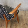 mid_century_teak_danish_thonet_mudcloth_tribal_boho_armchair_desk_chair