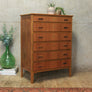 Mid Century Teak Danish Tallboy - 1303f