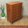 Mid Century Teak Danish Tallboy - 1303f