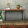 Hairpin Teak Desk / Table - *IN STOCK* 0204b