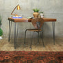 Hairpin Teak Desk / Table - *IN STOCK* 0204b