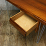Mid Century Hairpin Teak Desk - 1706b