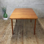 McIntosh Mid Century Teak Double Extending Dining Table - 0204g