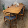 McIntosh Mid Century Teak Double Extending Dining Table - 0204g