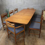 McIntosh Mid Century Teak Double Extending Dining Table - 0204g