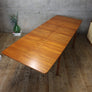 McIntosh Mid Century Teak Double Extending Dining Table - 0204g