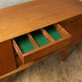 Mid Century Small Teak Sideboard / Media Cabinet - 0603e