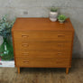 Mid Century Scandinavian Teak Chest of Drawers - 2109g