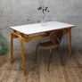 Mid Century Esavian Bent Plywood School Table / Desk - 1404c