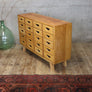 Mid Century Esavian James Leonard School Drawers -1602d
