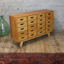 Mid Century Esavian James Leonard School Drawers -1602d