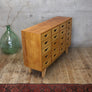 Mid Century Esavian James Leonard School Drawers -1602d