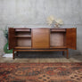 Mid Century Small Walnut Sideboard - 0807f