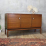 Mid Century Small Walnut Sideboard - 0807f