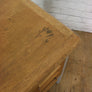 Vintage Abbess Rustic Oak School Teachers Desk