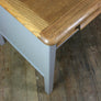 Vintage Abbess Rustic Oak School Teachers Desk