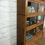 Vintage Oak Barristers Sectional Bookcase