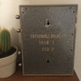 1958 Vintage Post Office Perpetual Calender - Grey